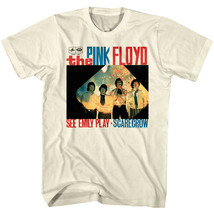 Pink Floyd See Emily Play Men&#39;s T Shirt Scarecrow Rock Band Album Cover Concert  - £20.71 GBP+