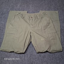 Vertx Pants Women Size 10 Green Mid Rise Cargo - $17.05