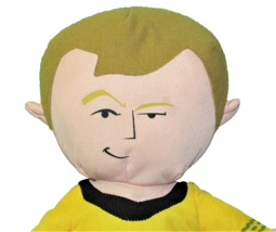 16&quot; Captain James T Kirk Plush Doll Star Trek Character Stuffed Toy Facotry - £6.41 GBP