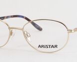 Aristar Von Charmant AR34809 580 Blass Gold Einzigartig Brille 50-17-135mm - $113.83