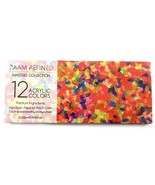 RAAM REFINED Acrylic Paint Set with 12 Colors0.74 oz 22 ml Painting Supp... - $126.84 MXN