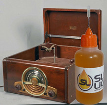 Slick Liquid Lube Bearings, BEST 100% Synthetic Oil for Zenith Phonographs - £7.60 GBP