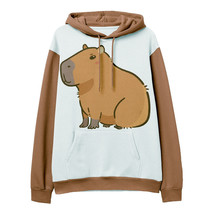 Calm Capybara Funny Fleece Hoodie  - £45.39 GBP+