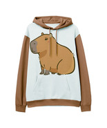 Calm Capybara Funny Fleece Hoodie  - $77.94 CAD+
