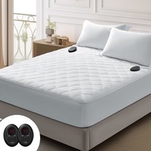 Bwarm Premium Quilted Heated Mattress Pad Cal King Size, 72&quot; X, Machine ... - $1,620.94 MXN