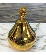 Vtg Swiss Pear 6” Ice Bucket w/Thermal Liner by Hans Turnwald for Freddo... - $1,507.73 MXN