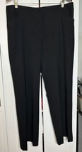 Tahari Arthur S Levine Womens Dress Pants Size 14 Black Business Attire - £12.24 GBP