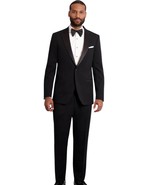 IKE Behar Super 120&#39;s Luxury Wool Fabric 1B Peak Slim Fit Tuxedo (as1, N... - $404.50 CAD+