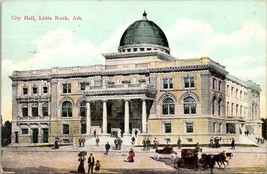 Arkansas Little Rock City Hall Posted 1910? Huron South Dakota Antique Postcard - £5.94 GBP