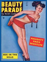 11759.Decor Poster.Room home Wall interior art.Beauty parade pinup sexy cover - $16.20+
