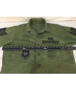Rare OG-507 Vietnam Era USAF Durable Press Short Sleeve Utility Olive Dr... - $89.99