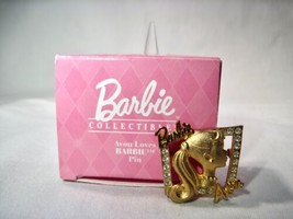 Vintage Avon Barbie Gold Tone Pin Brooch K362 - £21.49 GBP