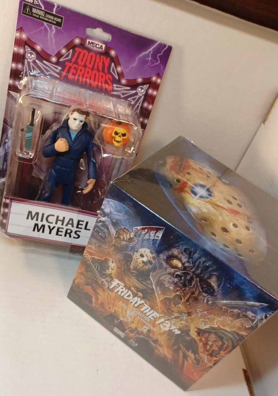 Primary image for Friday the 13th Collection (Blu-ray)+ NECA 6" Action Figure -NEW-Box Shipping