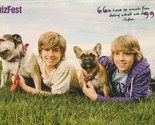 Cole Sprouse Dylan Sprouse teen magazine pinup clipping grass teen idols... - $3.50