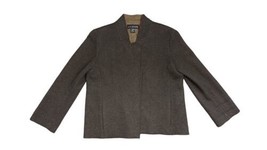 Women’s Vintage 90s JG Hook Wool Olive Green Evening coat sz XL - £20.50 GBP