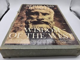 Bertrand Russell Wisdom of the West HC Book with case Doubleday 1959 - £7.88 GBP