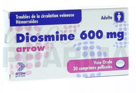 ARROW DIOSMINE 600 mg 30 Caps EXP:2026 - £15.88 GBP