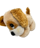 Vintage 1983 Applause Mini Plush Tan Puppy Dog Sad Eyes Stuffed Animal 5&quot; - $16.56