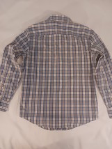 Abercrombie & Fitch Long Sleeve Button-down Collar Blue & Brown Men Shirt XS image 10