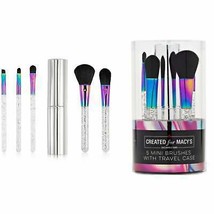 Beauty 5 Mini Sparkle and Shine Galactic Makeup Brushes with Travel Case - $13.00