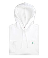Brooks Brothers Mens White Long Sleeve Light Hooded Shirt, Large L BB-148 - $70.57 CAD