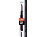 KISS N.Y TOP BROW FINE PRECISION BROW PENCIL DEEP DARK BROWN KBSP05 - £5.92 GBP