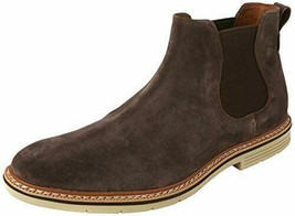 Timberland Men&#39;s Naples Trail Chelsea Medium Dark Brown Suede Boots A1RNF - £74.26 GBP