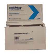 KIC  Check Scanner Cleaning Cards for Interior Scanner Components 25 Cards - $29.69