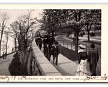 Riverside Park and Drive New York City NY NYC UNP UDB Postcard W14 - $4.90