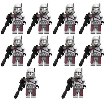 Star Wars 21st Nova Corps Heavy Assault Troopers Bacara 10pcs Minifigures Toy - £16.11 GBP