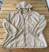 Lularoe NWT Women’s Full zip Hooded jacket size L Beige DJ  - $24.26
