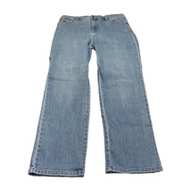 Gloria Vanderbilt Amanda Jeans Women&#39;s 10P Blue Denim High Rise Straight Pockets - £20.07 GBP