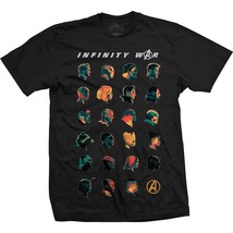 Avengers Infinity War Character Shots Iron Man Official Tee T-Shirt Mens Unisex - $31.92