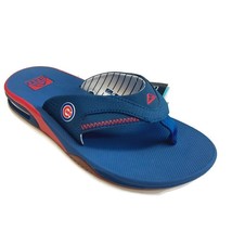 REEF Fanning X MLB Chicago Cubs Bottle Opener Sandals Mens Size 12 Women... - $61.33