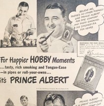 1947 Prince Albert Pipe Tobacco Advertisement Smoking National Joy DWNN21 - $29.99