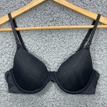 Auden Nursing Demi Underwire Push Up Bra Black Tshirt Front Access Padded 34B - £8.88 GBP