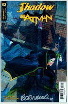 Batman The Shadow Knows #3 SIGNED Brandon Peterson Variant Cover Art DC Pulp OTR - £10.11 GBP