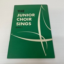 The Junior Choir Sings Music Paperback Book from Broadman Press 1963 - £6.39 GBP