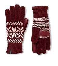 Women&#39;s Chenille Snowflakes Gloves - $33.00