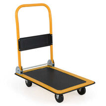 Platform Cart Dolly Foldable Warehouse Push Hand Truck-Black - Color: Black - $98.83