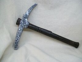 Fake Plastic Pick Axe Costume Prop Snow White Dwarf Coal Miner Medieval ... - €16,15 EUR