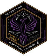 Rocket Lab Electron 52nd A Sky Full of SARs Space Iron On Embroidered Patch - $553.13 MXN+