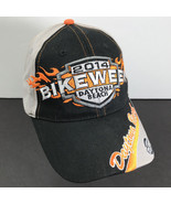 Bike WEEK 2014 Daytona Beach 73rd Annual Ball Cap Hat Gray Embroidered F... - $12.85