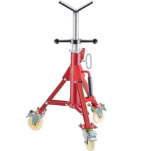 VEVOR Pipe Stand, Pipe Jack Stand, V Head Pipe Stand Adjustable Height 23.6-42.5 - $180.75