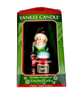 Yankee Candle Snowflake Holiday Ornament NWT - $9.90