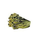 Nugget 5 Ring 14k Solid Yellow Gold. - $3,555.00