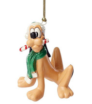 Lenox Disney Pluto Christmas Ornament with Candy Cane Treat #892485 New - £30.78 GBP