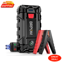 Car Jump Starter 2000A Peak 15800mAh (Up To 7.0L Gas Or 5.5L ith Quick C... - $46.91