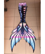 Best Swimmable Mermaid Tail for Kids Women with Monofin, Mermaid Costume - $99.99