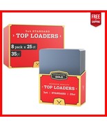 200 Count PVC Card Top Loaders - Protect Your Valuable Trading Cards - $887.76 MXN